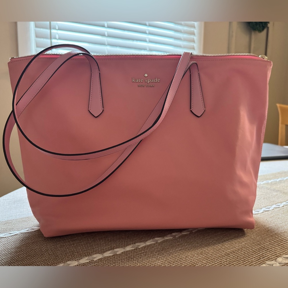 Kate Spade Bubble Gum Pink  Vinyl Tote